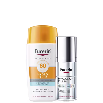 Imagem do produto Kit Eucerin Hyaluron-Filler Epigenetic + Sun Hydro Fluid FPS 60 (2 Produtos)