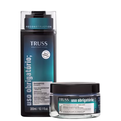 Kit TRUSS Uso Obrigatório Reconstruction Duo Treat, 2 produtos.