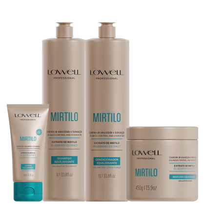 Imagem do produto Kit Lowell Mirtilo Squad Salon (4 Produtos)
