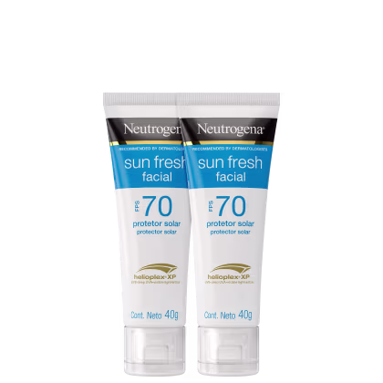 Kit Neutrogena Sun Fresh FPS70 Duo Care, 2 unidades.