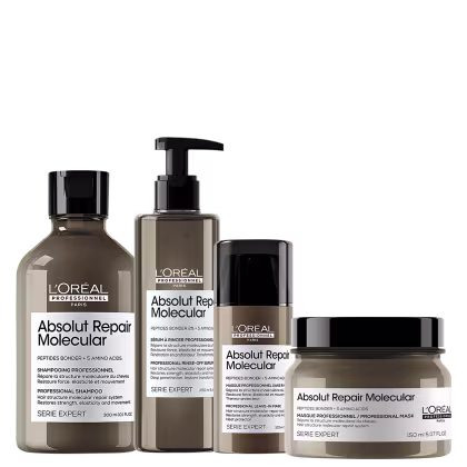 Kit L'Oréal Professionnel com produtos da linha Absolut Repair Molecular