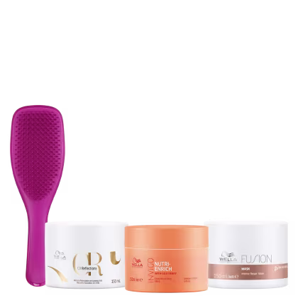 Kit Beleza na Web Cronograma Capilar, 4 produtos.