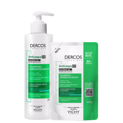Imagem do produto Kit Vichy Dercos DS Cabelos Oleosos Anticaspa (2 Produtos)