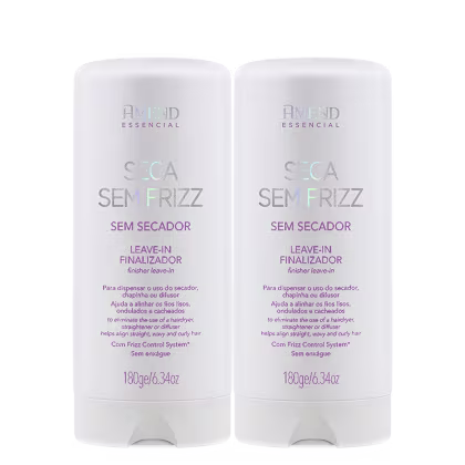 Imagem do produto Kit Amend Cosméticos Leave-in Sem Frizz Double (2 Unidades)