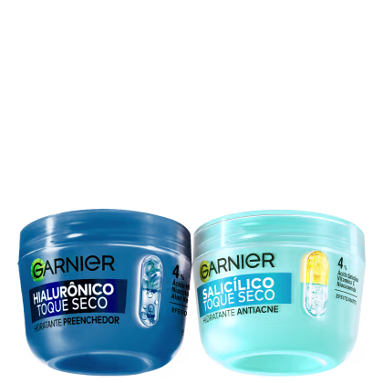Imagem do produto Kit Garnier Toque Seco Creams Antiacne (2 Produtos)