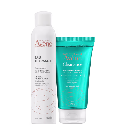Imagem do produto Kit Avène Cleanance Gel de Limpeza 150ml + Eau Thermale (2 Produtos)
