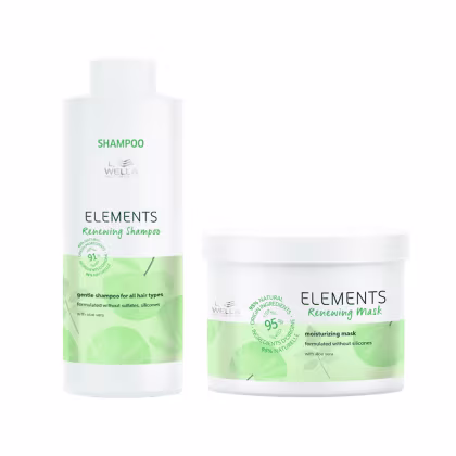 Imagem do produto Kit Capilar Hidrat. Wella Professionals Elements Renewing - Shampoo e Màscara 500ml