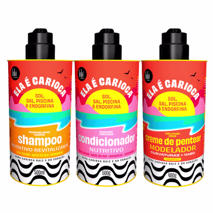 Imagem do produto Kit Lola Ela ? Carioca - Shampoo e Condicionador e Creme De Pentear Lola Cosmectics 4abc