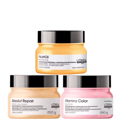 Imagem do produto Cronograma Capilar para Cabelos Coloridos L'Oréal Professionnel (3 Produtos)