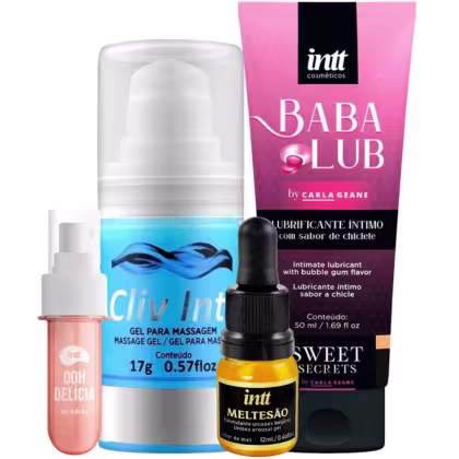Imagem do produto Kit Promocional Especial Intt com Cliv OOH Delícia Babalub e Meltesão