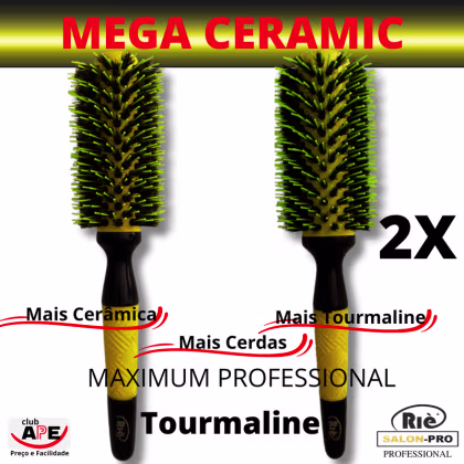Imagem do produto RIÈ SALON-PRO KIT 2 ESC PROF  MEGA  57 e 64  RIE SALON PRO