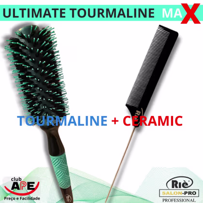 Imagem do produto RIÈ SALON-PRO KIT 01 ESC PROF  ULTIMATE 57 +1 PENTE  RIE SALON PRO