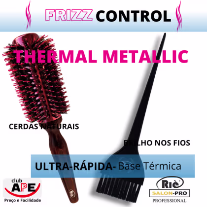 Imagem do produto RIÈ SALON-PRO KIT 1 ESC PROF  FRIZZ CONTR 64+1 PINCEL RIE SALON PRO