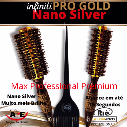 Imagem do produto RIÈ SALON-PRO KIT 2 ESC PROF  INFINITI 47,57+1 PINCEL RIE SALON PRO