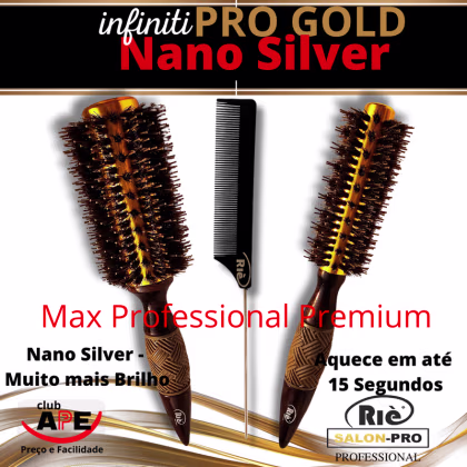 Imagem do produto RIÈ SALON-PRO KIT 2 ESC PROF  INFINITI 47,64+1 PENTE RIE SALON PRO