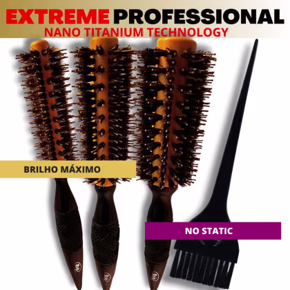 Imagem do produto RIÈ SALON-PRO KIT  3 ESC NANO 40, 47, 57+1 PINCEL RIE SALON PRO