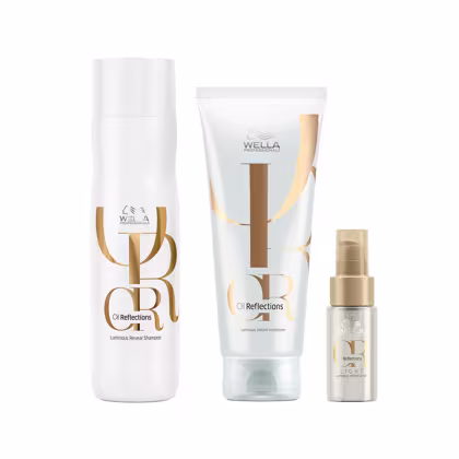 Imagem do produto Kit Wella Oil Reflections - Shampoo e Condicionador e Óleo