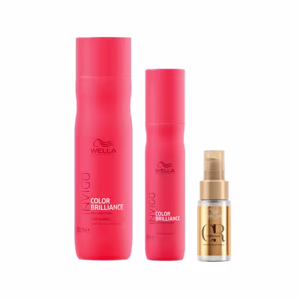 Imagem do produto Kit Wella Professionals Invigo Color Brilliance - Shampoo e Leave-In e Óleo