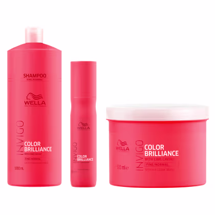 Imagem do produto Kit Wella Professionals Invigo Color Brilliance - Shampoo e Màscara e Leave-In