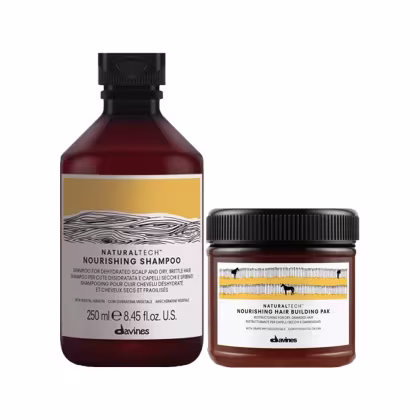 Imagem do produto Kit Davines Natural Tech Nourishing - Shampoo e Mˆscara Building Pak
