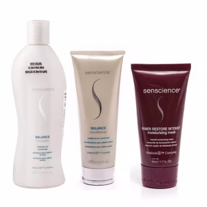 Imagem do produto Senscience Kit Balance Sh + Cond.240ml + Másc. Intensif 50ml