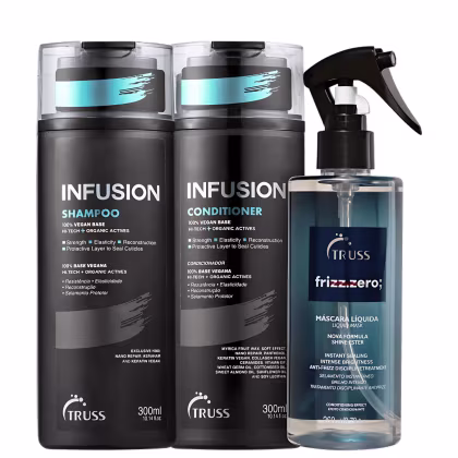 Imagem do produto Kit TRUSS  Infusion  Frizz  Zero (3 Produtos)