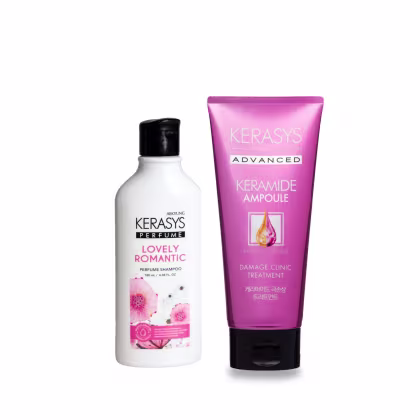 Imagem do produto Kerasys Kit (Shampoo Perfume Lovely 180ml+ Máscara Keramide Damage 200ml)