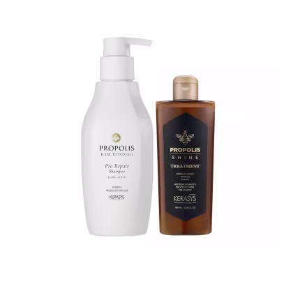 Imagem do produto Kerasys Kit Própolis (Shampoo Repair 450ml + Trat. Shine 180ml)
