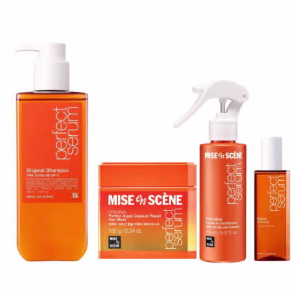 Imagem do produto Mise en Scène Perfect Serum Kit (Sh 530ml + Másc Capsule + Leave in + Serum 30ml)