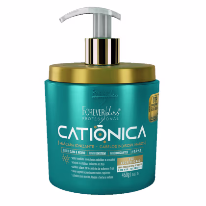 Imagem do produto Mascara Capilar Cationica Anti Frizz Forever Liss 450G
