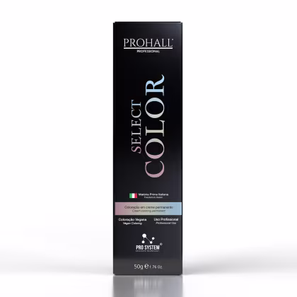 Imagem do produto Coloração Permanente Select Color Nº5.77 Castanho Acobreado Marrom Intenso Prohall 50g