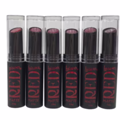 Imagem do produto Batom Matte Vermelho Bastão Efeito Fosco Luisance Red Matte - L3219 - 2