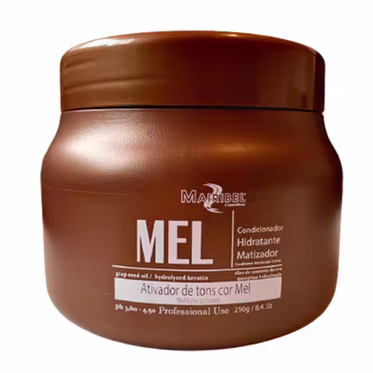 Condicionador Hidratante Matizador Mairibel Mel, 250g.