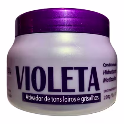 Condicionador Hidratante Matizador Mairibel Violeta, 250g.