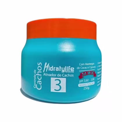 Ativador de Cachos Mairibel Hidratylife 3, 250g.
