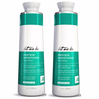Imagem do produto Kit 02 Progressivas Protein Smoothing Let Me Be 1L