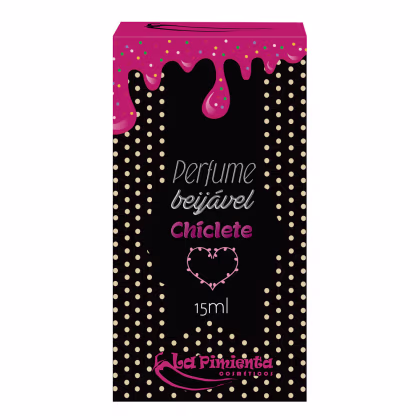 Imagem do produto Perfume Fragrância e Sabor Chiclete Afrodisíaco BEIJÁVEL - 15ml La Pimienta