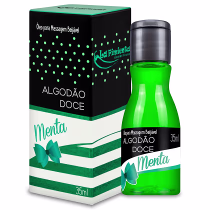 Imagem do produto Gel Térmico Beijável Algodão Doce Sabor Menta HOT - Sexo Oral 35ml - La Pimienta