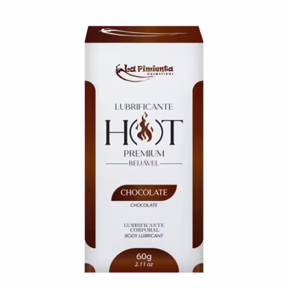 Imagem do produto Gel Beijável HOT PREMIUM - Chocolate 60g La Pimienta