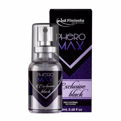 Imagem do produto Phero Max Deo Colônia 20ml Exclusive Black – La Pimienta
