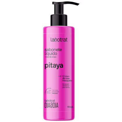 Imagem do produto Sabonete Liquido Corpo E Rosto Labotrat Dia A Dia Cheiro De Fruta Pitaya Pele Perfumada 190ml