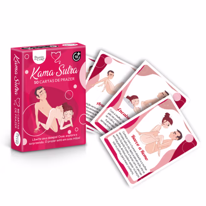 Imagem do produto Adão e Eva Baralho Kama Sutra - Jogo Erótico