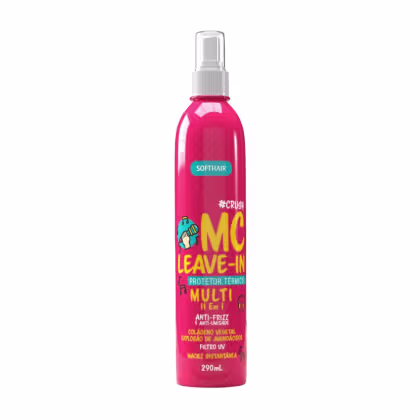 Imagem do produto Leavein Softhair Mc Antifrizz Protetor Térmico Multi 11 Em 1