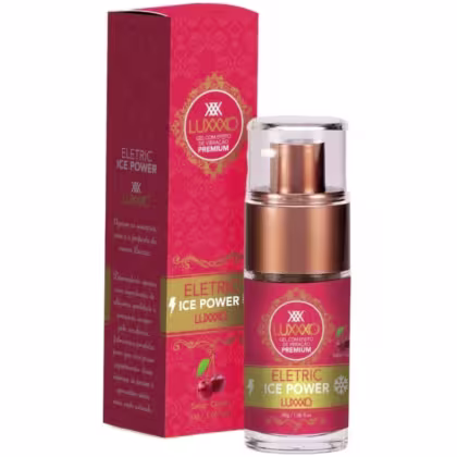 Gel Lubrificante Eletrizante Eletric Ice Extra Forte, da marca Luxxxo.