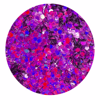 Imagem do produto Glitter Flocado Roxo Holo 3g