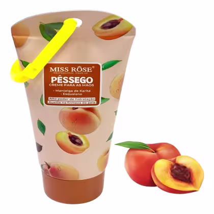 Imagem do produto Creme Hidratante para Mãos - Frutas (60ml) - Pêssego