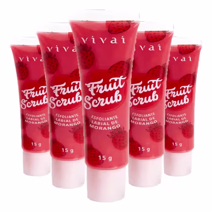 Imagem do produto Esfoliante Labial Fruit Scrub Morango 3105 (15g)