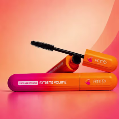 Imagem do produto MASCARA DE CILIOS EXTREME VOLUME AMMO BEAUTY AM0010 10ML