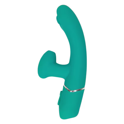 Imagem do produto Adão e Eva Green Rabbit - Vibrador Sugador com Ponto G