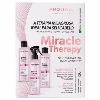 Imagem do produto Prohall Kit Miracle Therapy 3x120ml